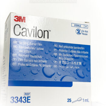 3M™ Cavilon™ Niet Prikkende Barrièrefilm, 3343E, 1 ml Swab, 25 stuks/doos