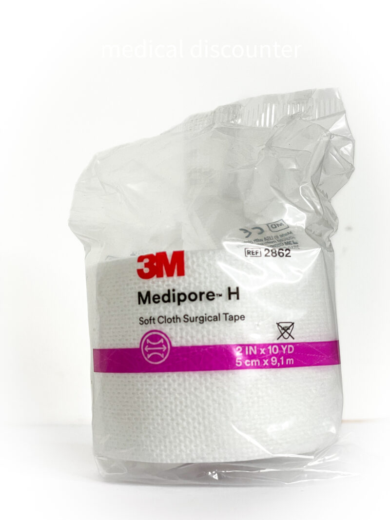 3M™ Medipore™ Surgical Suture Plaster HP, 2862, 5 cm x 9,1 m, par pièce.