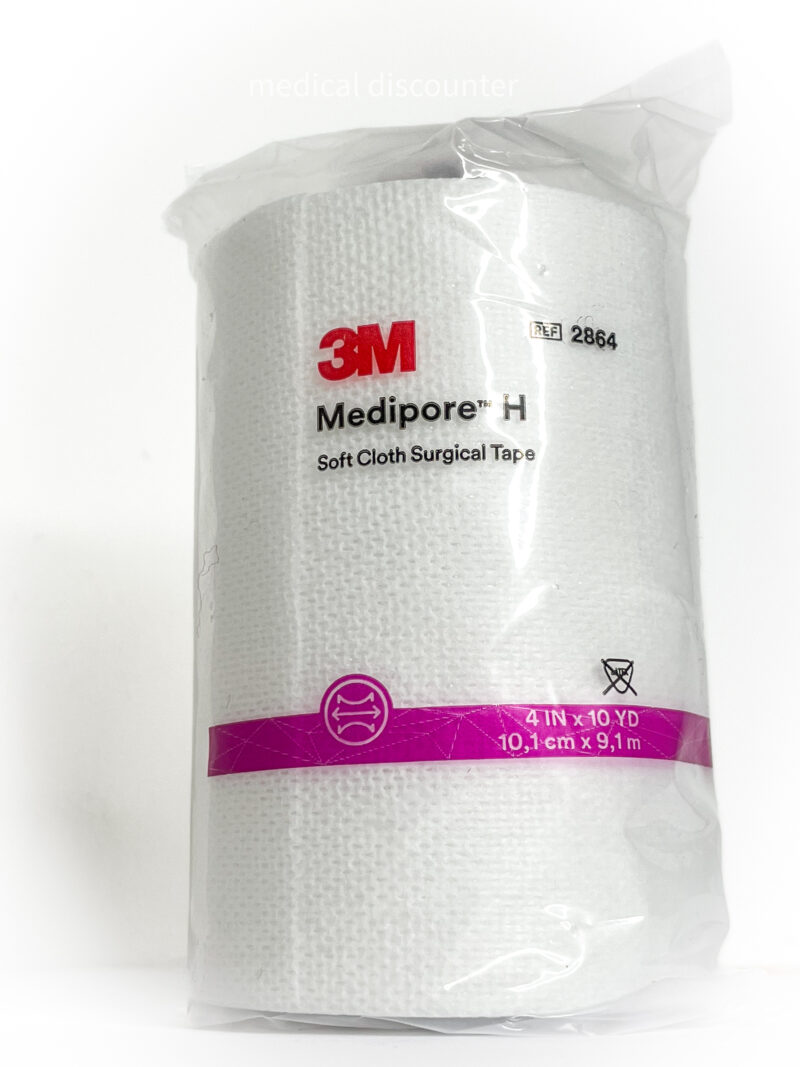 3M™ Medipore™ Surgical Suture Plaster HP, 2864, 10 cm x 9,1 m, par pièce.