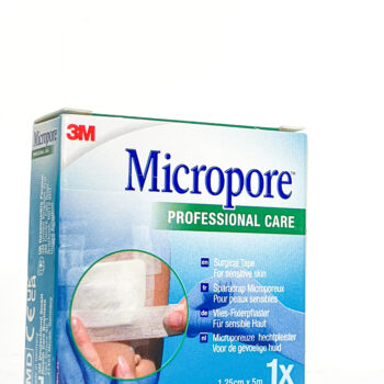 3M™ Micropore™ Surgical Suture Plaster, 1530P-0S, 12.5 cm x 5 m, 1 roll/packet
