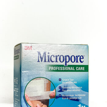 3M™ Micropore™ Surgical Suture Plaster refill , 1530P-1S, 2.5cm x 5m, roll
