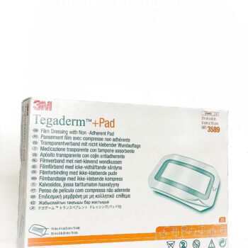 3M™ Tegaderm™ +Pad Bandage transparent avec tampon absorbant, 3589E, 9 cm x 15 cm, 25 pièces/boîte.