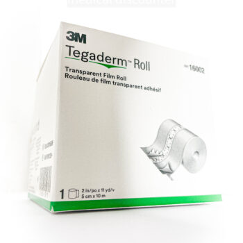 3M™ Tegaderm™ Transparante film op rol 16002, 5 cm x 10 m 1/rol