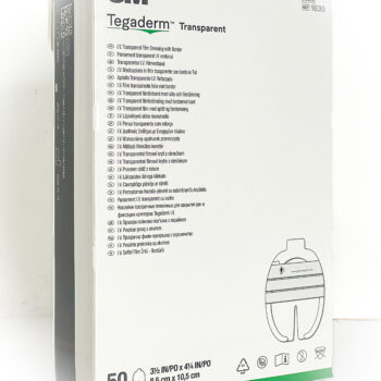 3M™ Tegaderm™ I.V. Transparent Film Dressing met border 1635, 8,5 x 10,5 cm, 50/doos