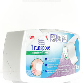 3M™ Transpore™ White Surgical Suture Plaster, 1527P-1SD, 2.5 cm x 9.1 m, 1/roll