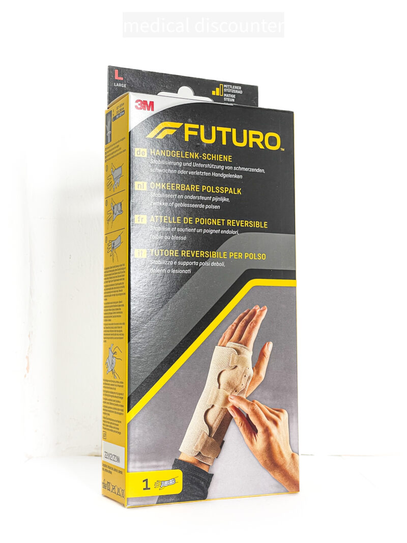 FUTURO™ Attelle de poignet réversible 47855, L (19.0 - 22.9 cm)