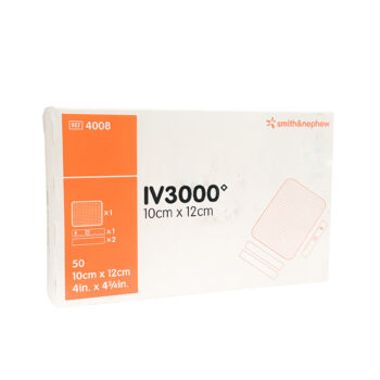 Opsite IV3000 Infusion Foil 4008 | 10 x 12 cm Sterile /50 Pieces Transparent Medical Bandage