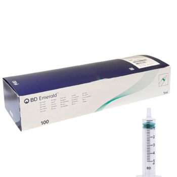 BD Emerald Wegwerpspuit 5ml Luer (307731) – 100 Stuks | Latexvrij & Milieuvriendelijk | Bestel Nu!