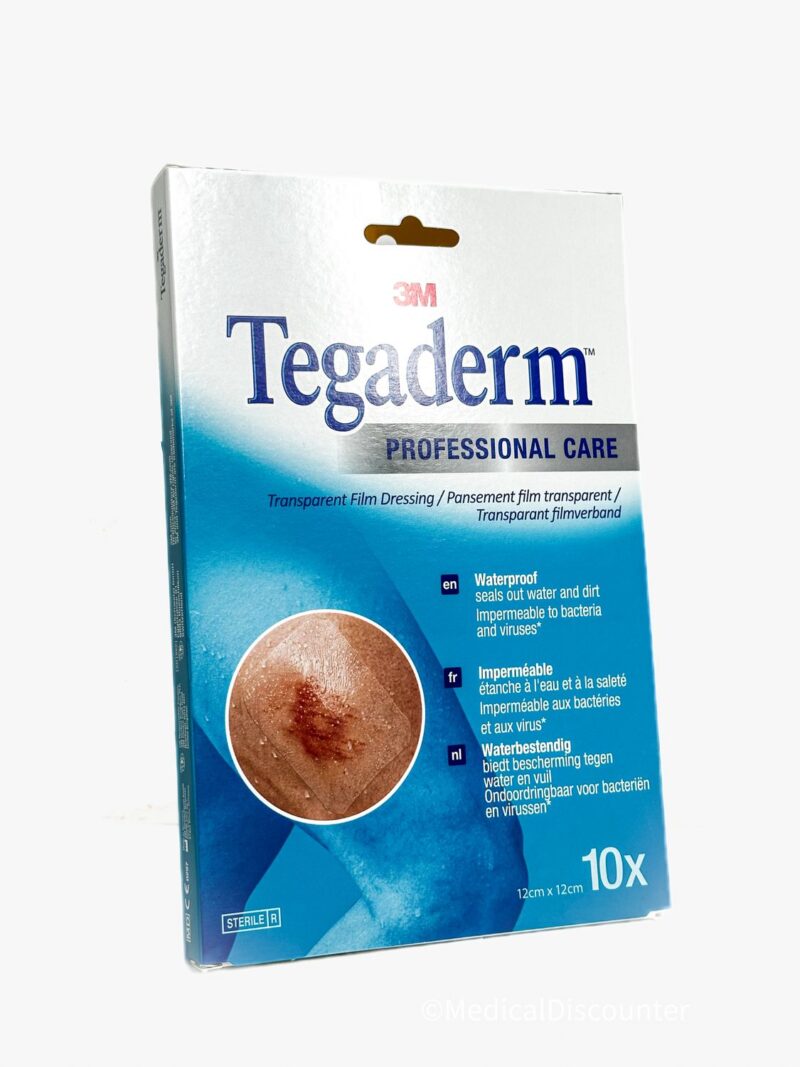 3M™ Tegaderm™ Transparent Film Dressing with Application Framework 1632P-10, 12 x 12 cm, 10 pieces/box