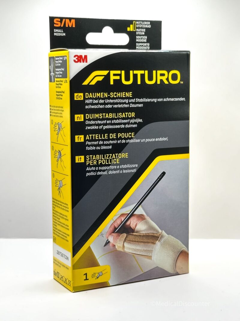 FUTURO™ Stabilisateur de pouce 45841, Beige, S/M (12.7 - 19.1 cm)