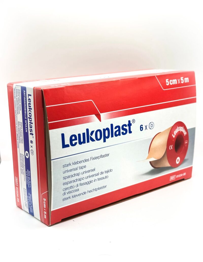 Leukoplast Plâtre adhésif 5cm x 5m 6 pièces 01534-00